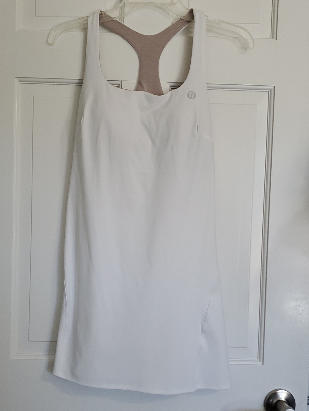 NWT lululemon Lightweight  Racerback Tennis Dress Sz 6 Back White